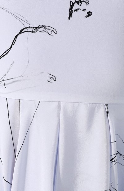 Шелковое платье ALEXANDER MCQUEEN, арт. 621675/QDAAP, фото 5