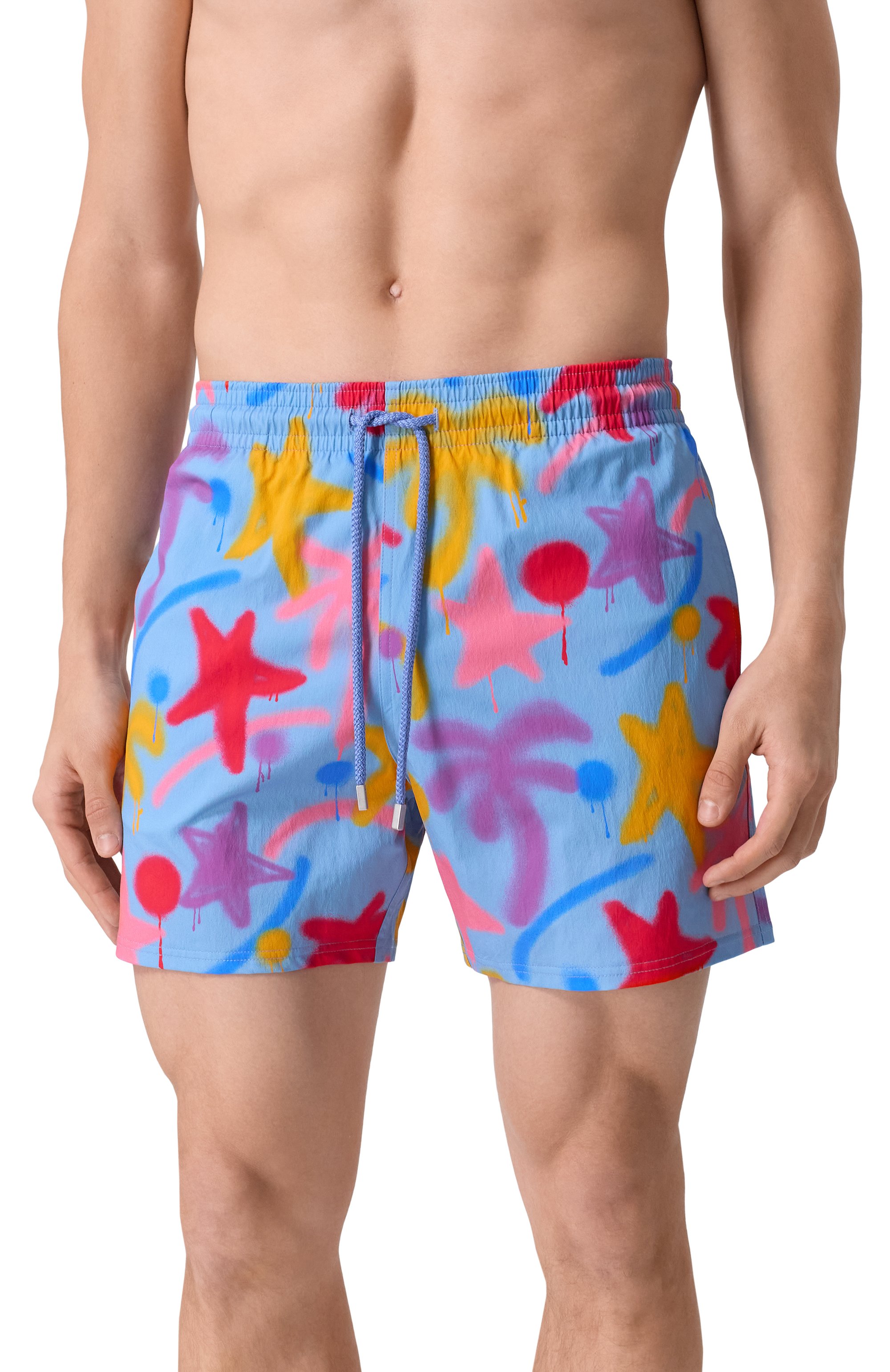 Плавки-шорты PALM ANGELS, арт. PMFD01AF25FAB001, фото 2