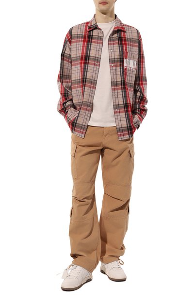 Кожаные кеды out of office OFF-WHITE, арт. OMIA189F22LEA0030117, фото 2