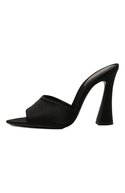 Текстильные мюли suite 105 SAINT LAURENT черного цвета по цене 99500 руб., арт. 731565/1UU00, фото 2 Текстильные мюли suite 105 SAINT LAURENT, арт. 731565/1UU00, фото 2