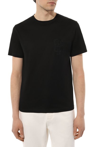 Хлопковая футболка  STEFANO RICCI, арт. MNH4103000/TE0001, фото 3