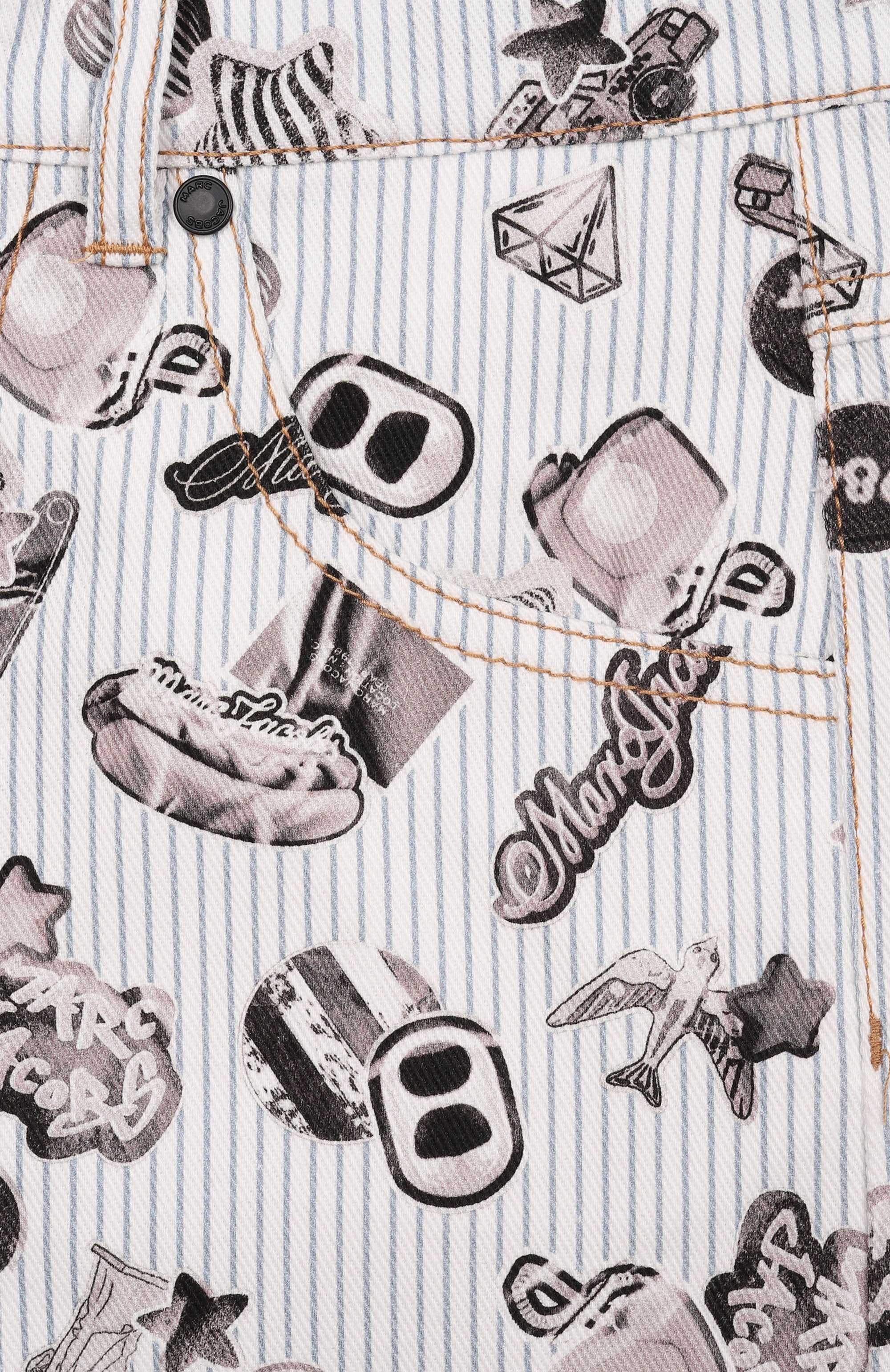 Джинсовые шорты MARC JACOBS (THE), арт. W60785, фото 3