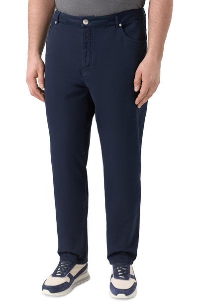 Хлопковые брюки BRUNELLO CUCINELLI, арт. M252DF101W, фото 3