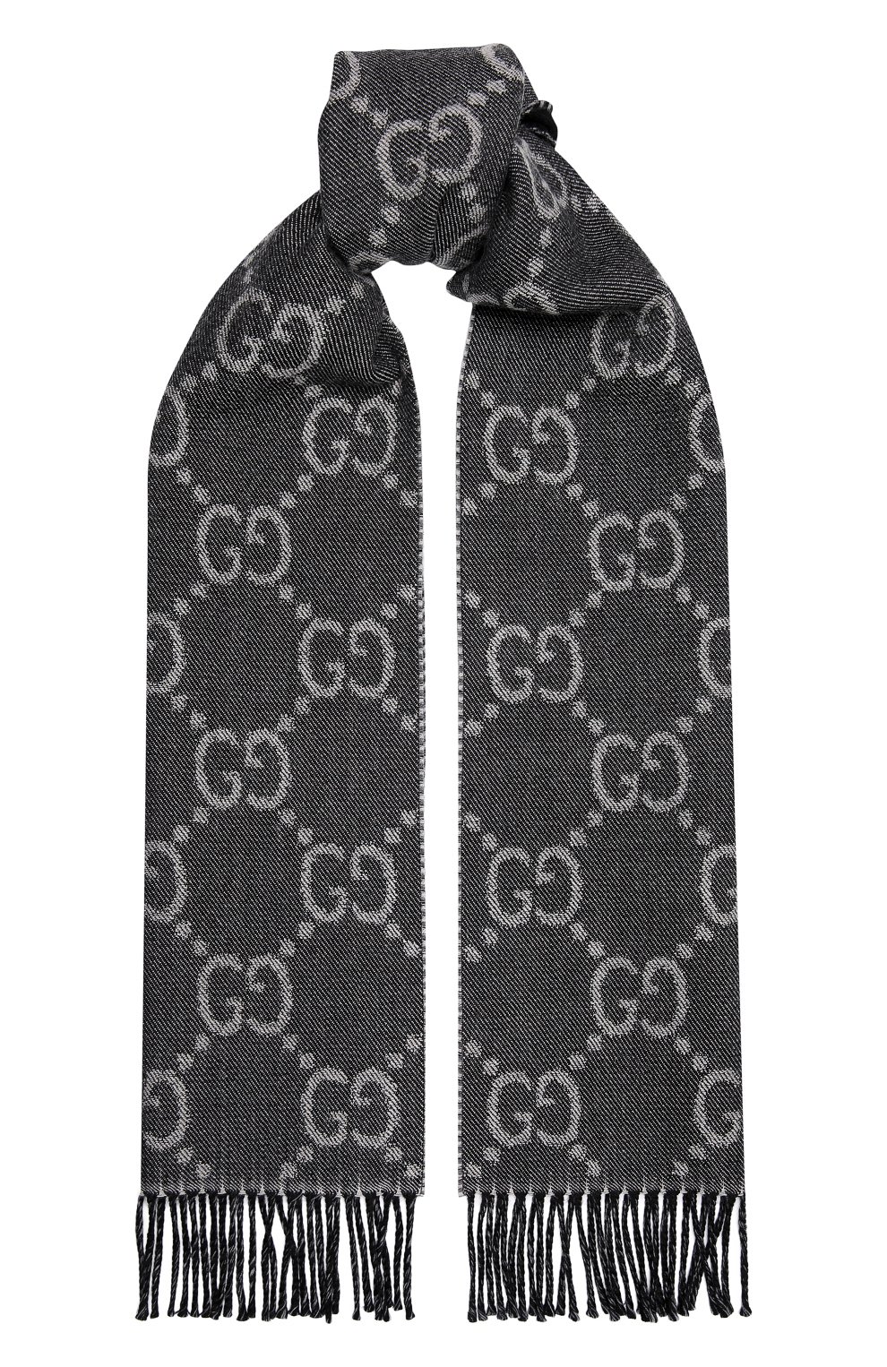Шерстяной шарф GUCCI, арт. 676610/4G200, фото 1