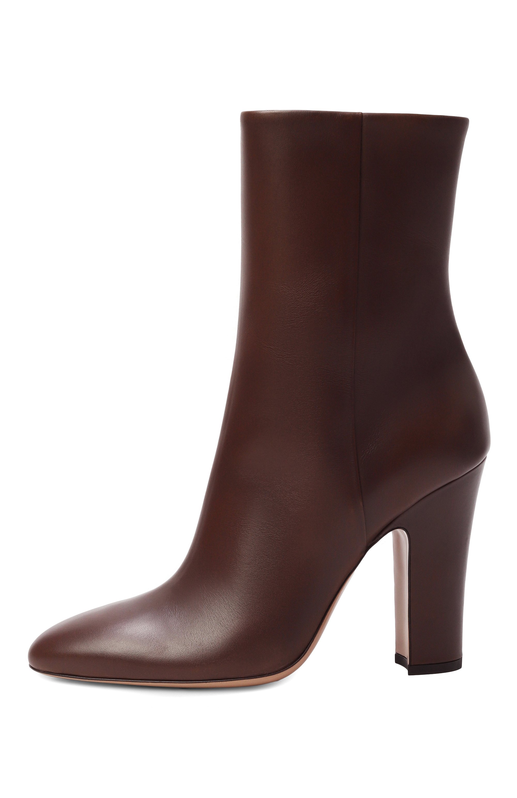 Кожаные ботильоны lavinia 100 PARIS TEXAS темно-коричневого цвета по цене 99500 руб., арт. PX1591/XVT01, фото 4 Кожаные ботильоны lavinia 100 PARIS TEXAS, арт. PX1591/XVT01, фото 4