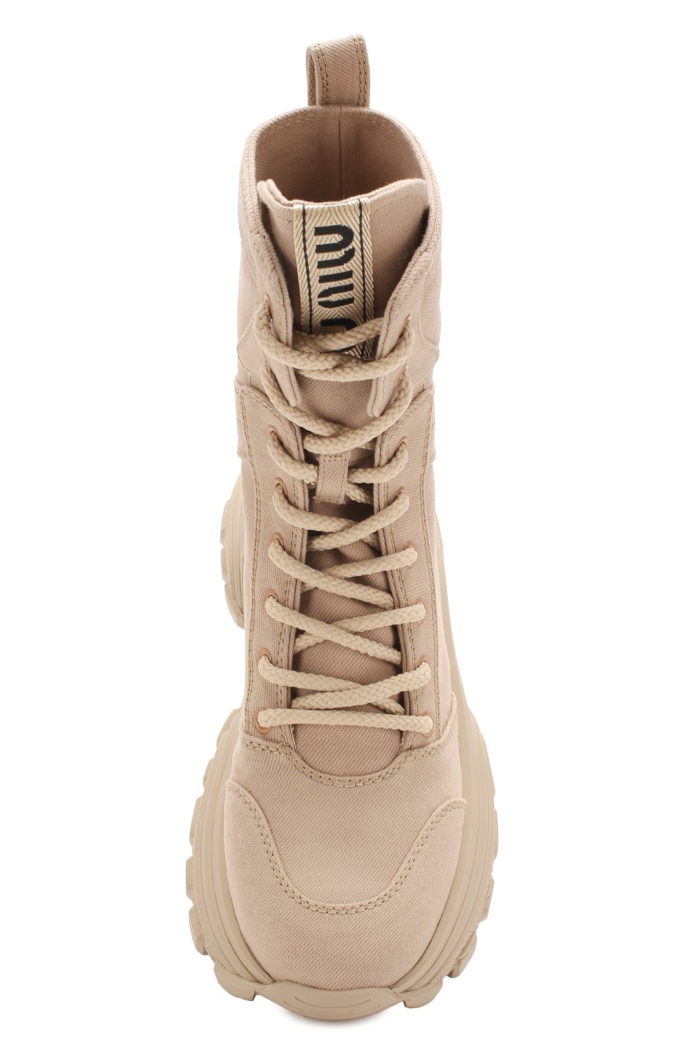 Текстильные ботинки MIU MIU, арт. 5U002D/3AS0, фото 5