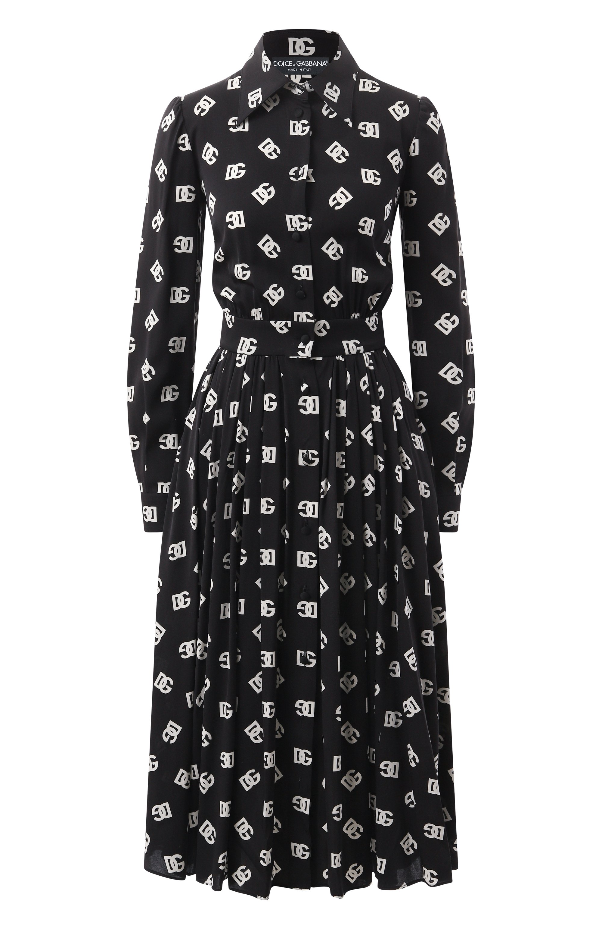 Шелковое платье DOLCE & GABBANA, арт. F6ARQT/FSA4I, фото 1