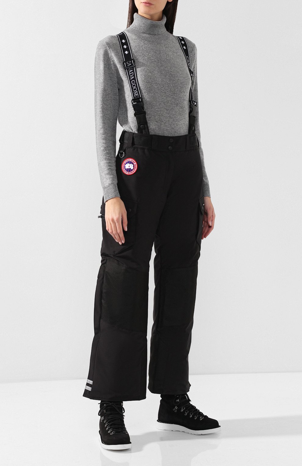 Утепленные брюки tundra с накладными карманами CANADA GOOSE черного цвета по цене 63500 руб., арт. 4811L, фото 3 Утепленные брюки tundra с накладными карманами CANADA GOOSE, арт. 4811L, фото 3