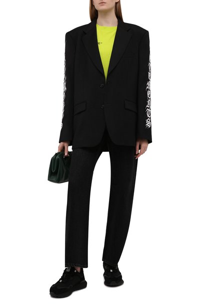 Хлопковая футболка reebok x monochrome REEBOK, арт. HE0860, фото 2