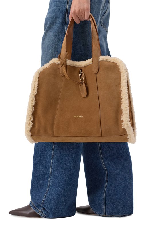 Сумка-тоут Giorgio Armani GW001709/AF20679 Коричневый  GW001709/AF20679 Фото 2