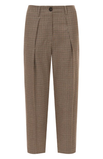 Женские шерстяные брюки BRUNELLO CUCINELLI, арт. MB149P8978