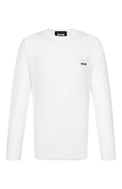 Мужская хлопковый лонгслив MSGM, арт. 3840MM143/257002