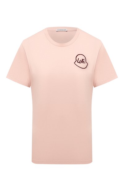 Женская хлопковая футболка MONCLER, арт. G2-093-8C000-18-829FB