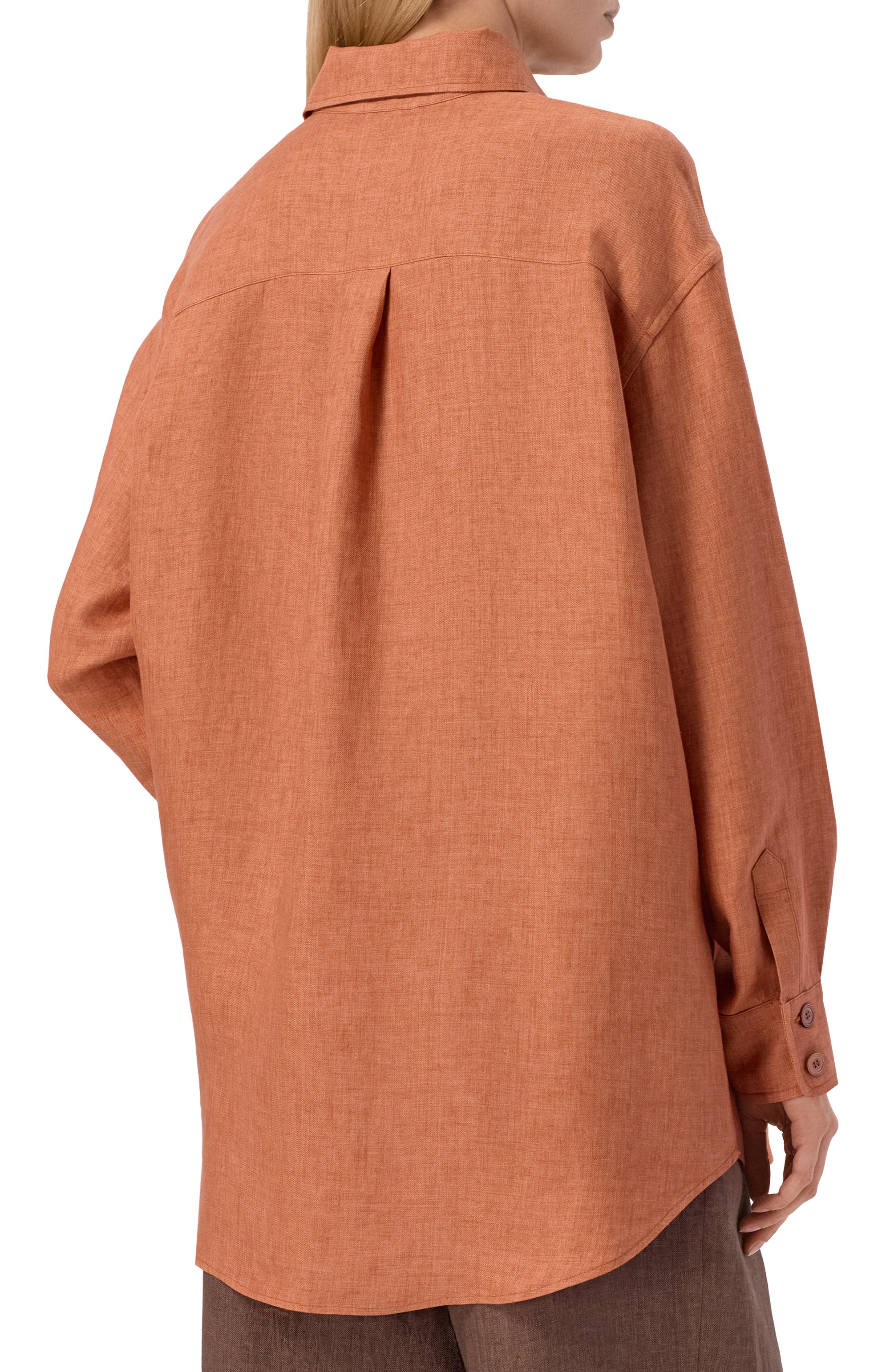 Льняная рубашка MVST, арт. M26.CSW.B407/ZEG3043, фото 4