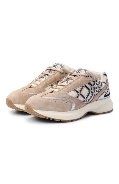 Женские комбинированные кроссовки eclipse BURBERRY, арт. 8127853