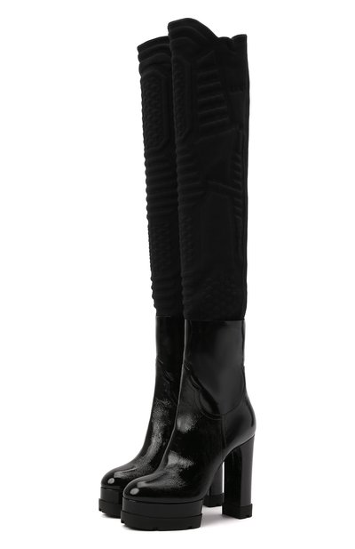 Комбинированные ботфорты CASADEI, арт. 1S186T1201T03289000, фото 1