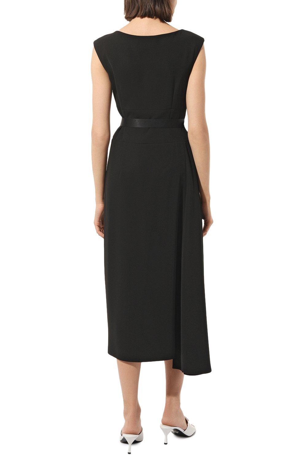Платье PRADA черного цвета по цене 235000 руб., арт. P3F38H-1RW9-F0002-212, фото 4 Платье PRADA, арт. P3F38H-1RW9-F0002-212, фото 4