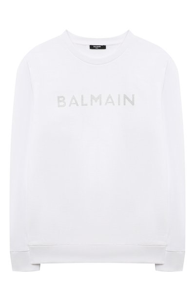 Хлопковый свитшот BALMAIN, арт. BU4Q20, фото 1