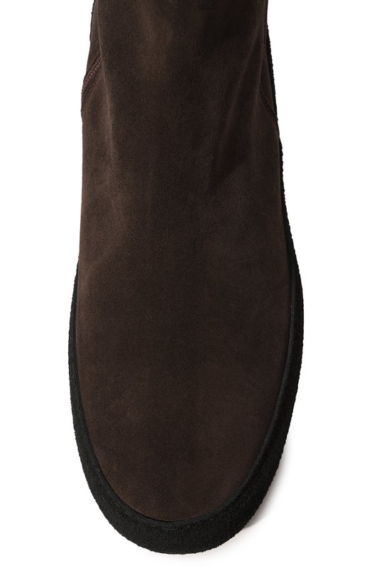 Замшевые сапоги N.O.S Коричневый, фото 6