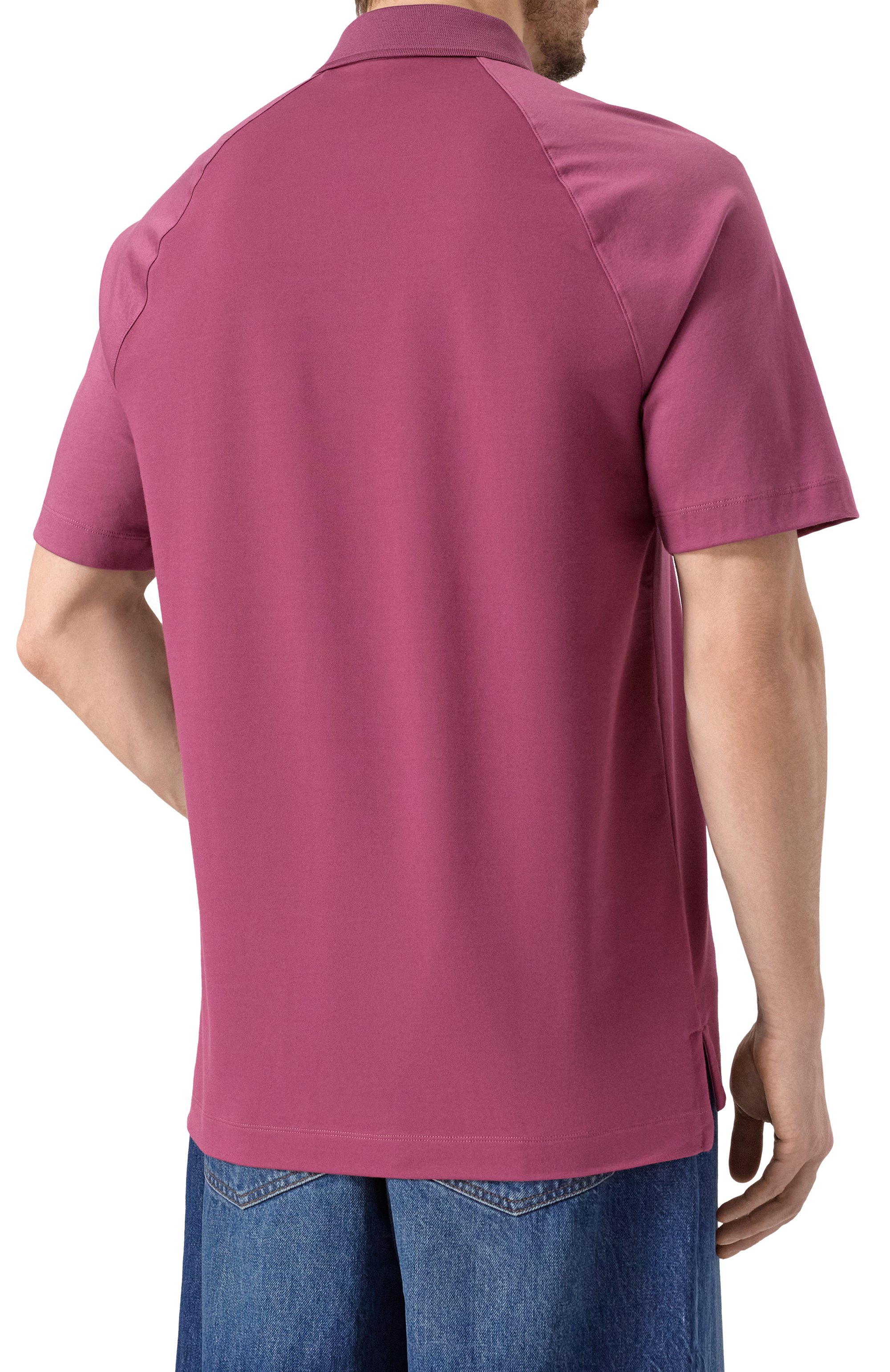 Хлопковое поло BOSS, арт. 50531949, фото 4