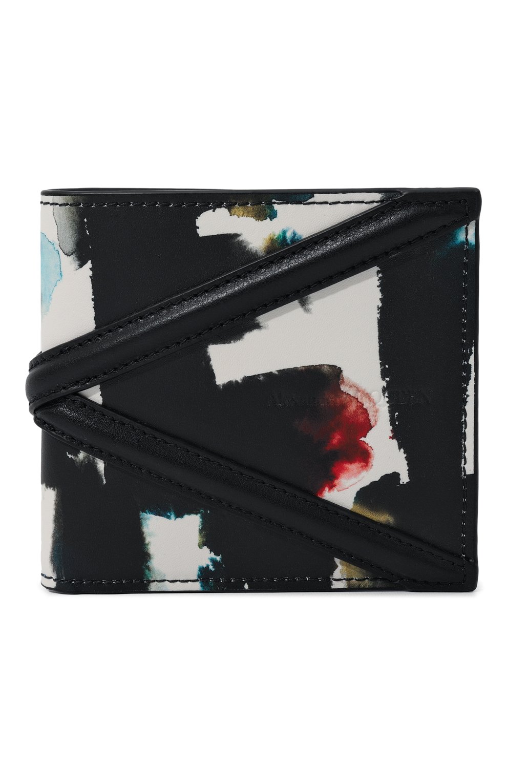 Кожаное портмоне ALEXANDER MCQUEEN, арт. 726320 1AALM, фото 1