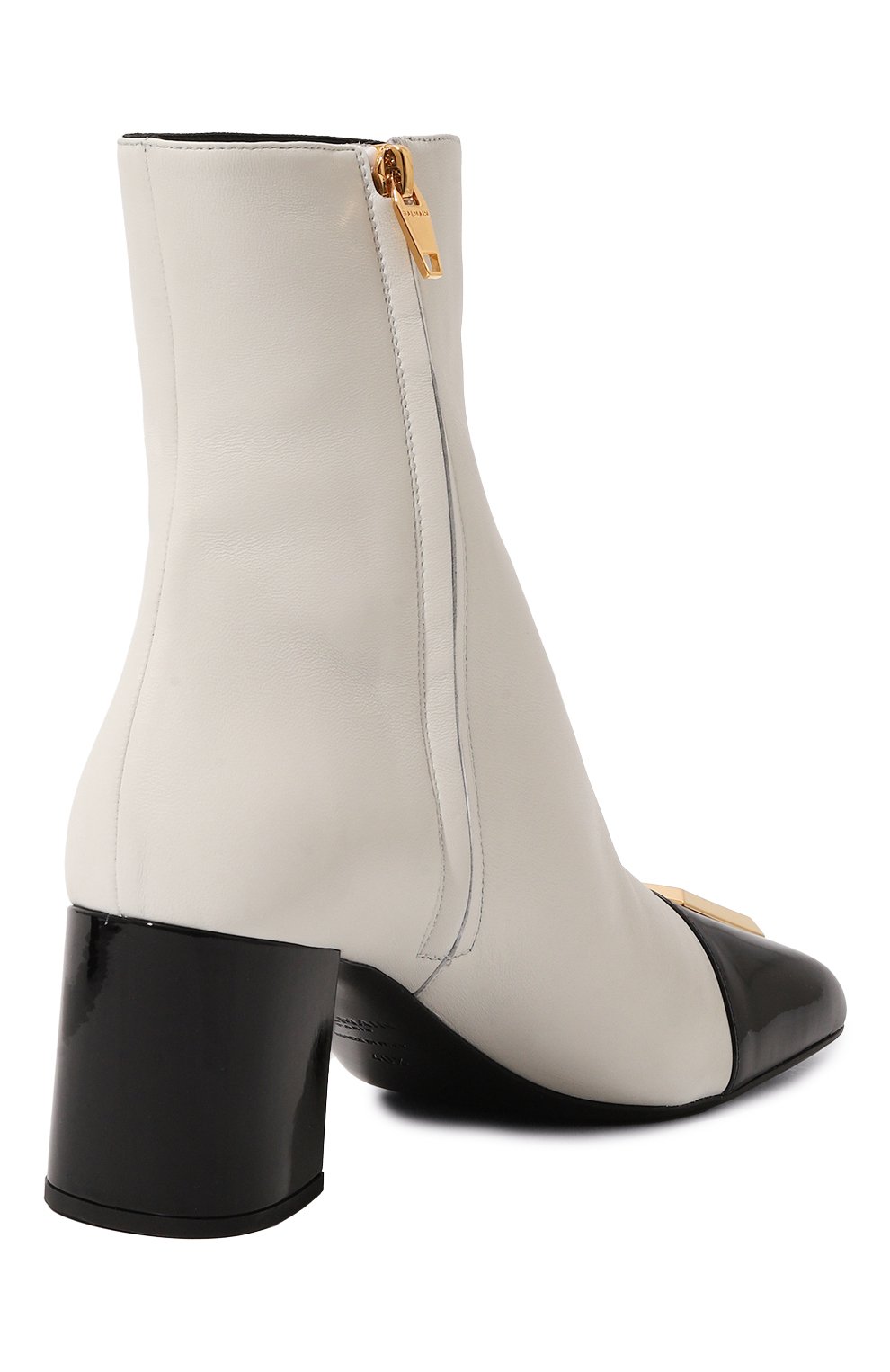 Кожаные ботильоны edna 70 BALMAIN, арт. DN1TE036/LNPV, фото 5