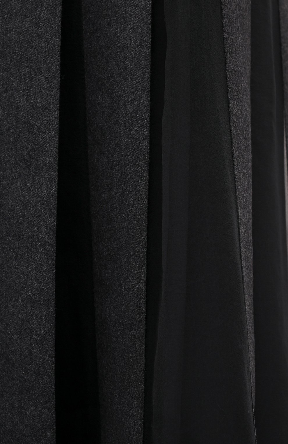 Шерстяная юбка BRUNELLO CUCINELLI темно-серого цвета по цене 221000 руб., арт. ME226G3114, фото 5 Шерстяная юбка BRUNELLO CUCINELLI, арт. ME226G3114, фото 5