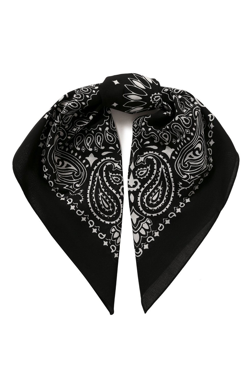 Хлопковая бандана SAINT LAURENT, арт. 551653/3Y105, фото 1