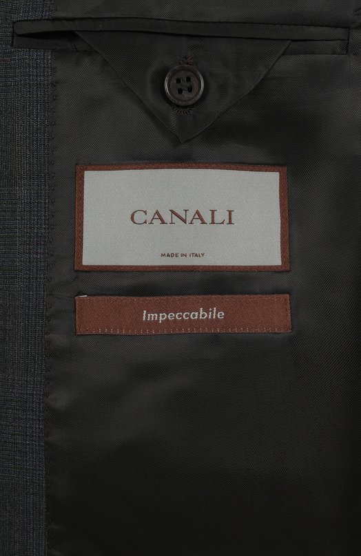 Шерстяной костюм Canali 11220/10-BR05573 Серый  11220/10-BR05573 Фото 9