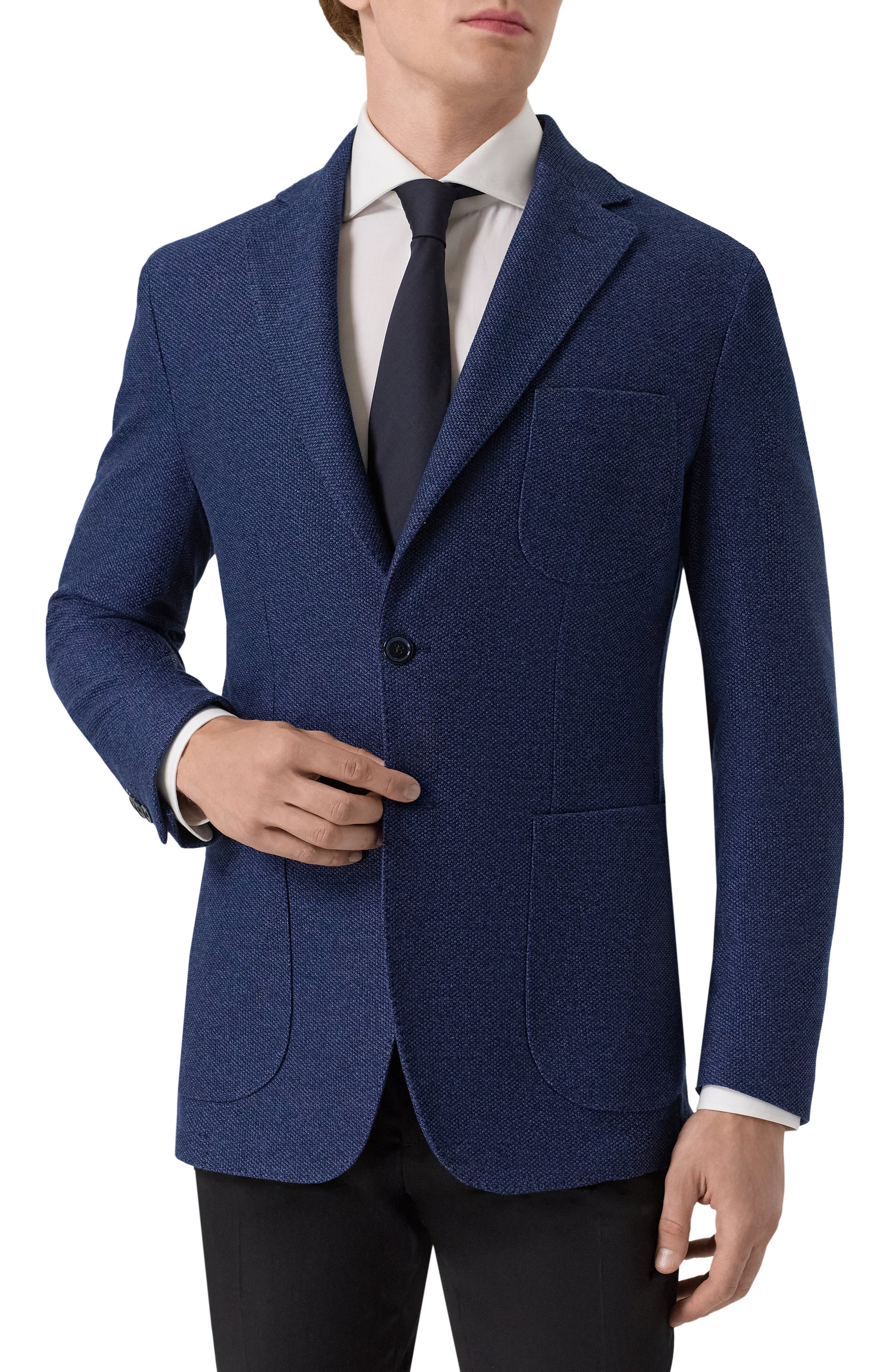 Хлопковый пиджак MVST, арт. TRIC0TT0N 40886, фото 5