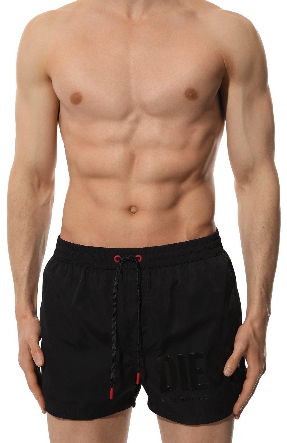 Плавки-шорты DIESEL черного цвета по цене 11600 руб., арт. A13160/0NJAS, фото 2 Плавки-шорты DIESEL, арт. A13160/0NJAS, фото 2