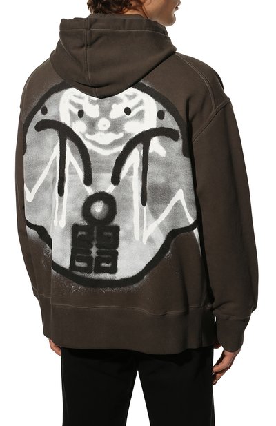 Хлопковое худи GIVENCHY, арт. BMJ0DX3Y69, фото 4