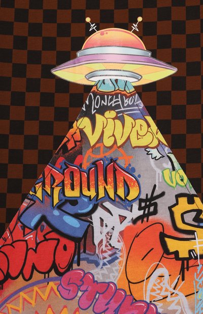 Хлопковая футболка SPRAYGROUND, арт. SPY1446/UF0 CALLING REGULAR T-SHIRT, фото 3