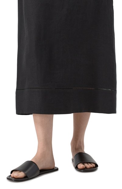 Кожаные шлепанцы KITON, арт. D59818N0117101, фото 3