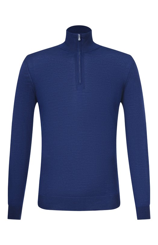 Джемпер из шерсти и шелка Andrea Campagna M5625-5306 Синий M5625-5306