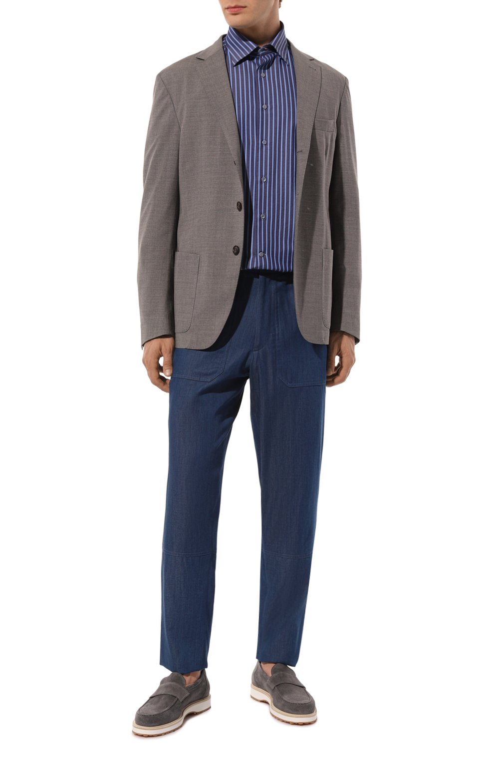 Хлопковая рубашка STEFANO RICCI, арт. MC003685/LX2711, фото 2