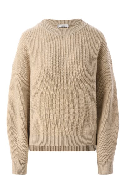 Женский свитер из кашемира и шерсти BRUNELLO CUCINELLI, арт. MBM75BP413