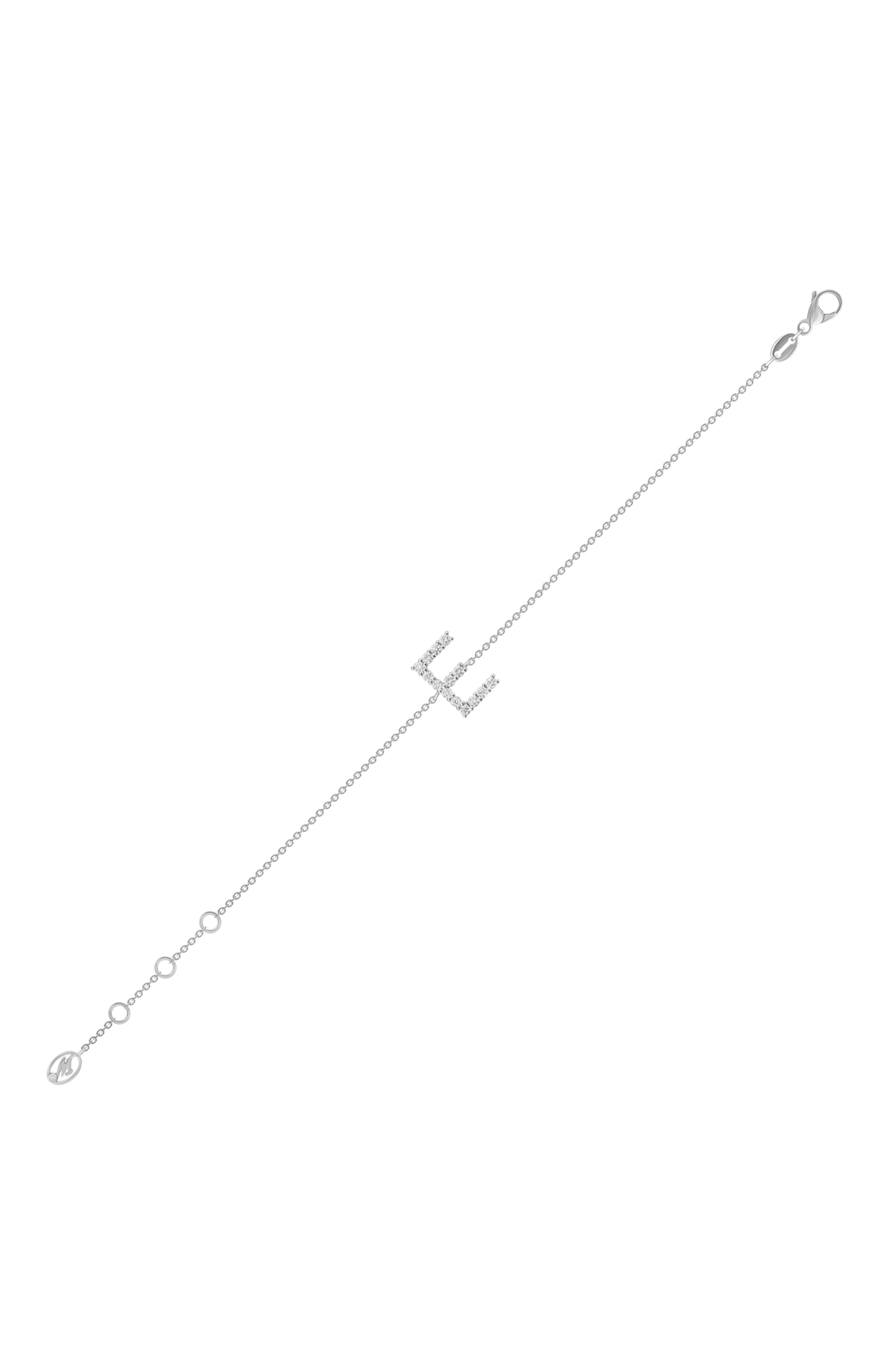 Браслет MERCURY, арт. MB/LETTER/WG/E, фото 2