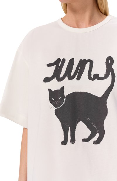 Хлопковая футболка JUUN.J, арт. JW6342W05, фото 5