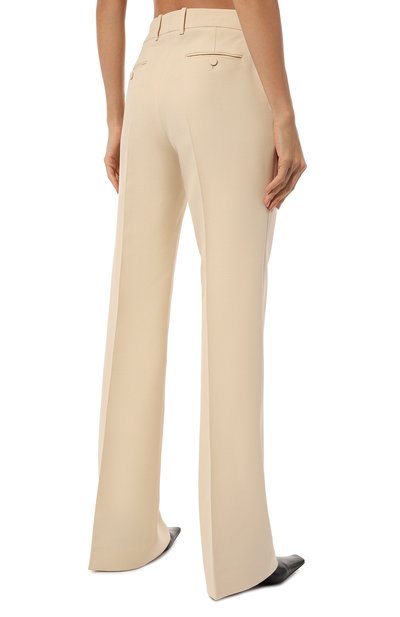 Брюки из шелка и шерсти GUCCI, арт. 609657 ZAD88, фото 4