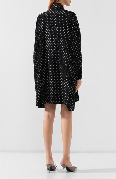 Шелковое платье BALENCIAGA, арт. 492458/TFLD2, фото 4