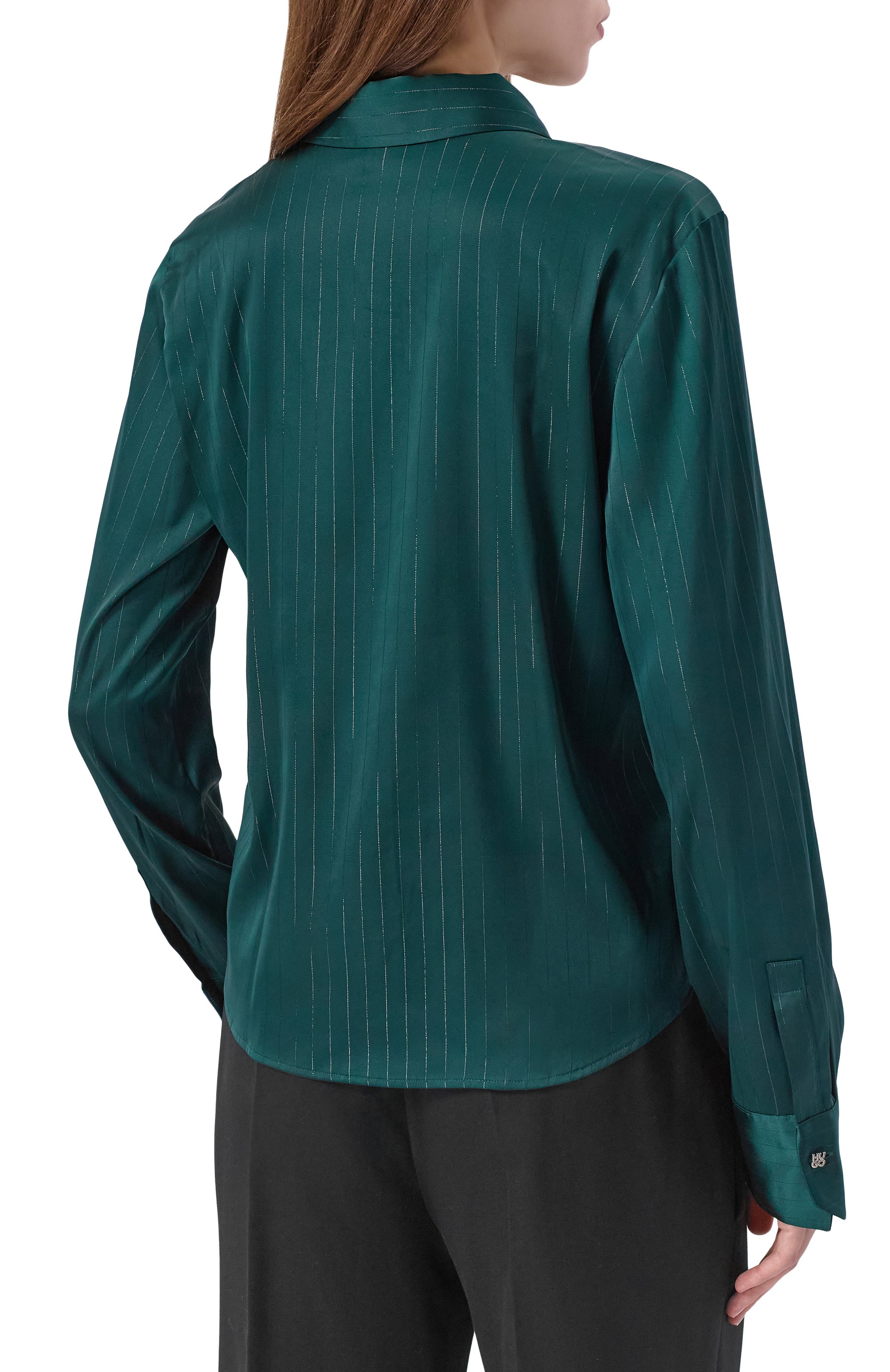 Атласная рубашка HUGO, арт. 50548421, фото 4