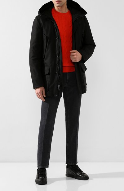 Шерстяной пуховик WOOLRICH, арт. WRCPS0048/UT0668, фото 2