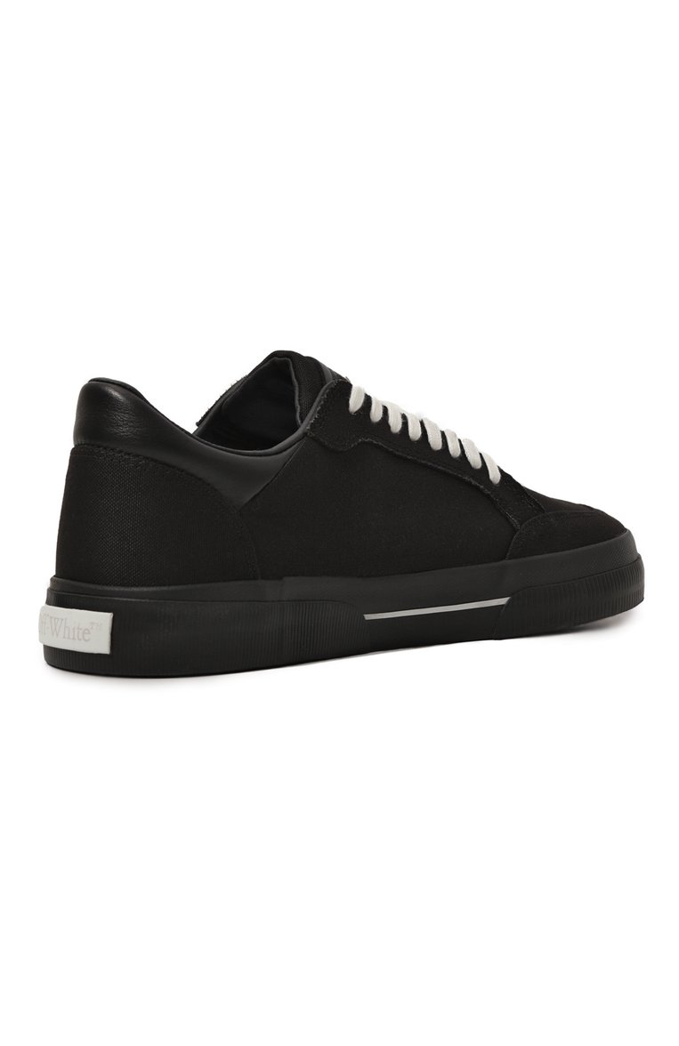 Текстильные кеды new low vulcanized OFF-WHITE, арт. 0MIA293S24FAB001, фото 1