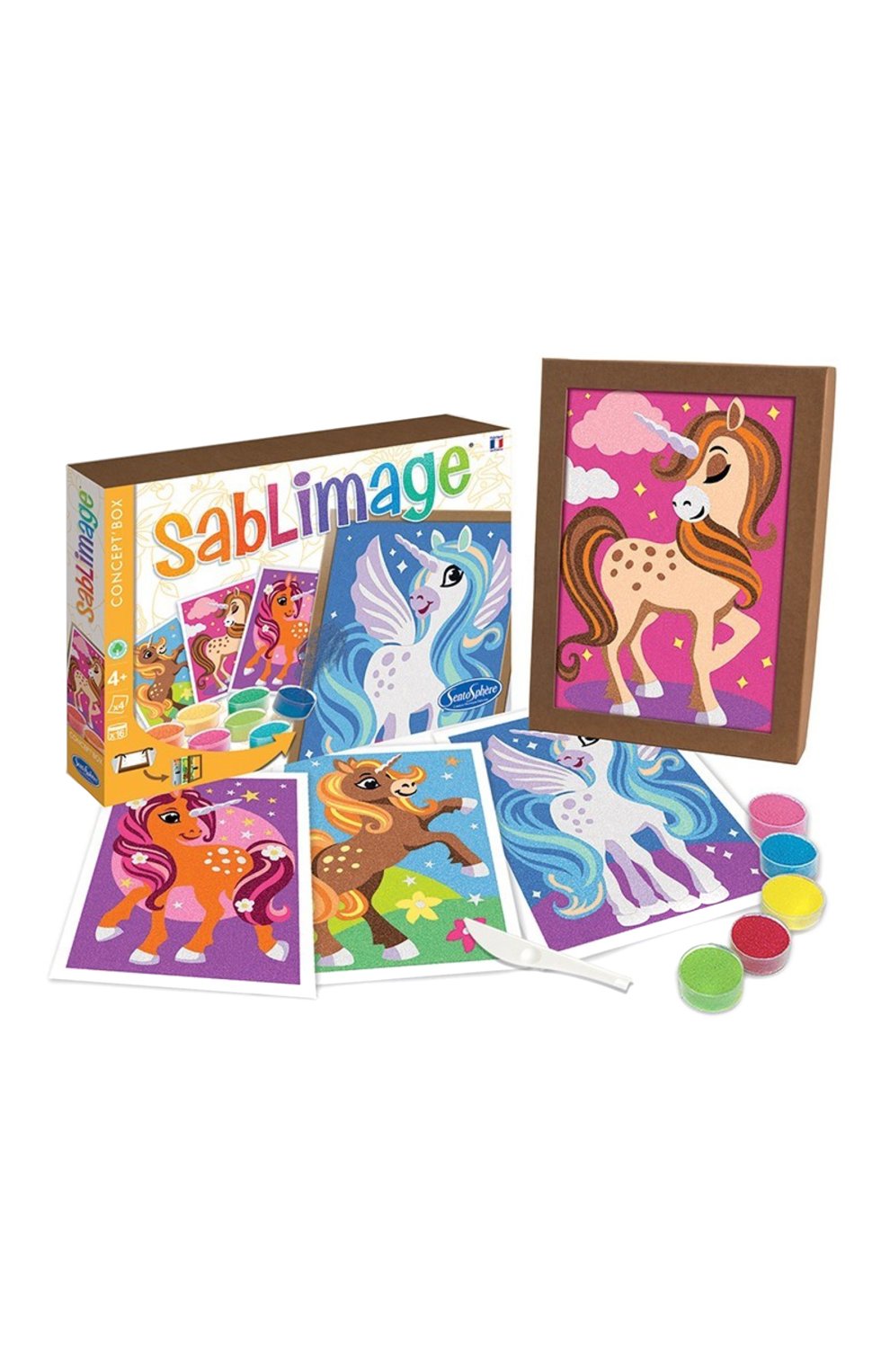 Песочные картинки единороги SENTOSPHERE, арт. 8812, фото 1