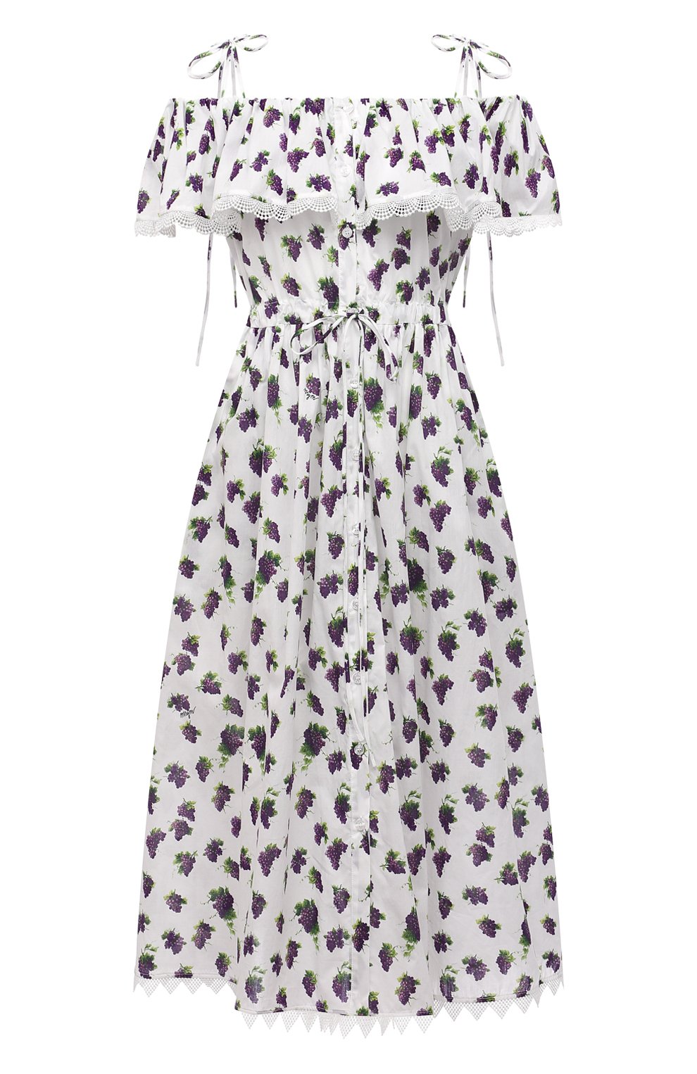 Хлопковое платье MSGM, арт. 3042MDA104 217353, фото 1