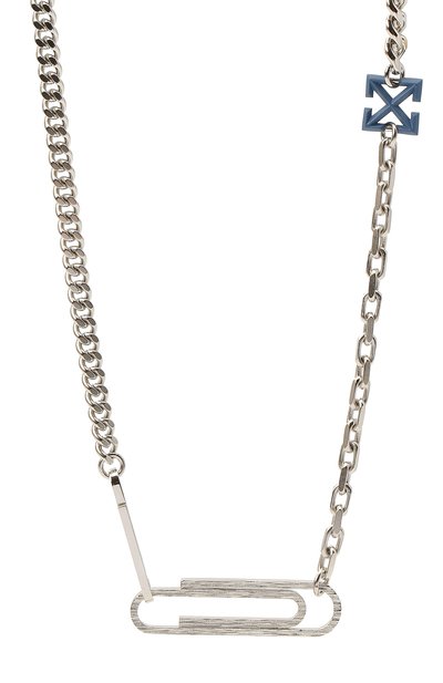 Цепь с кулоном OFF-WHITE, арт. 0M0B083R21MET0017200, фото 2