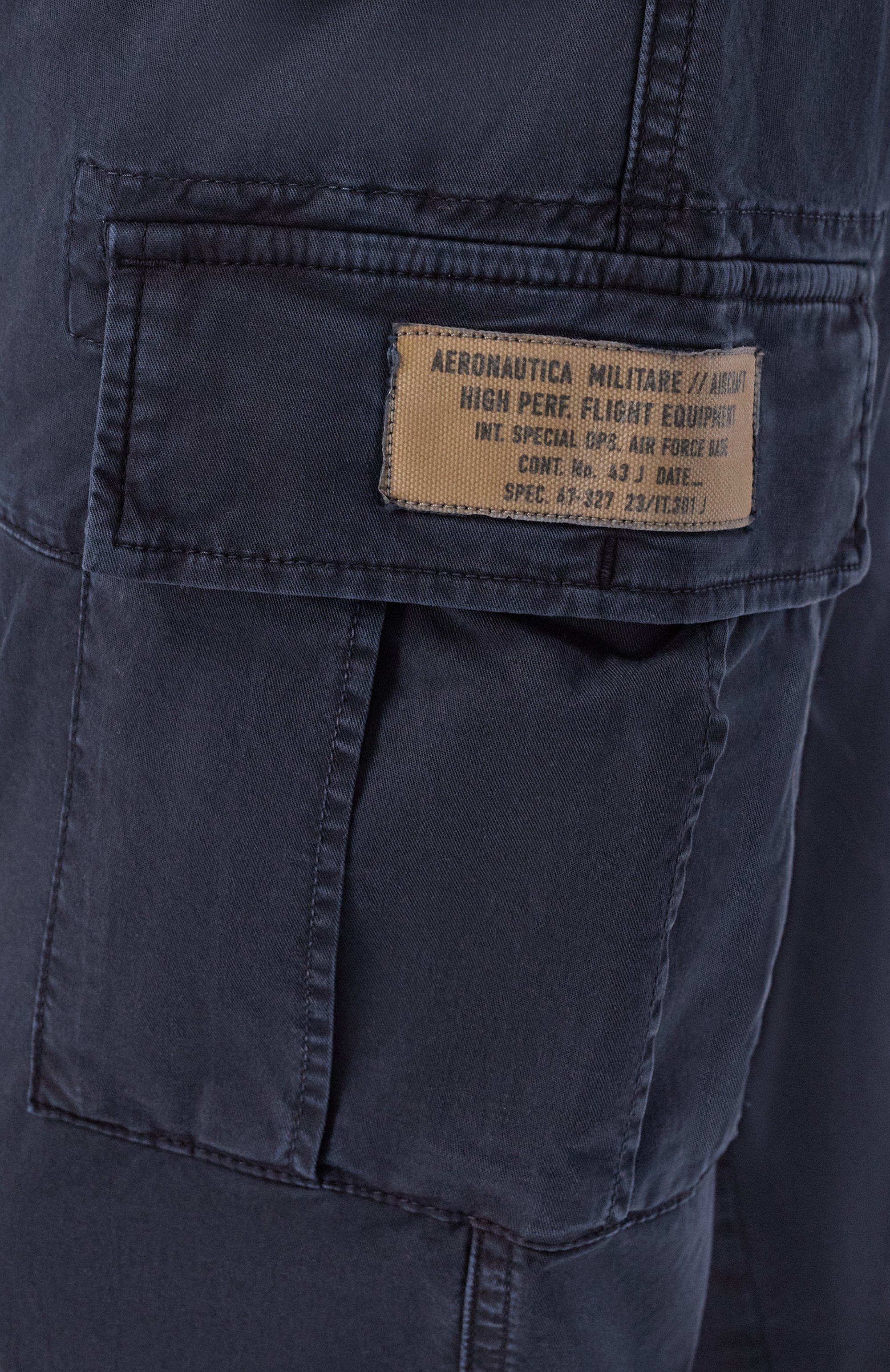 Хлопковые брюки-карго AERONAUTICA MILITARE, арт. PA1719UCT04332, фото 5