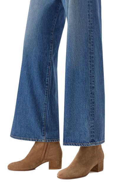 Замшевые ботильоны joelle 45 GIANVITO ROSSI, арт. G73031.45RIC.CASCAML, фото 3