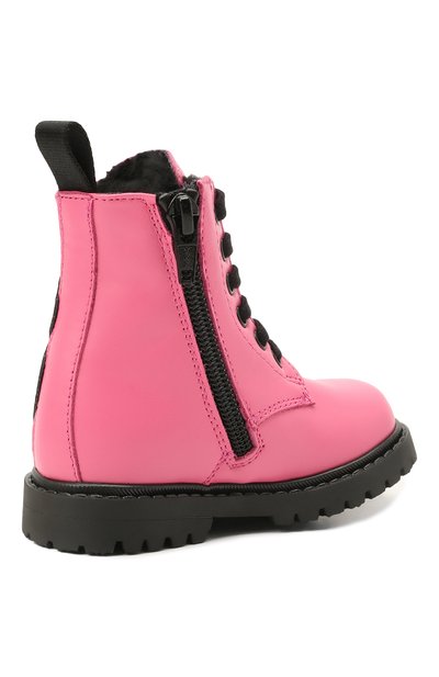 Кожаные ботинки MOSCHINO, арт. 68926/S0FTY/18-27, фото 3